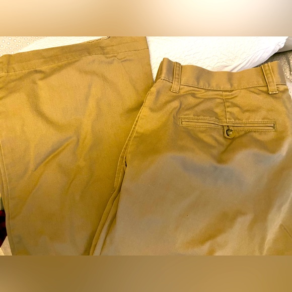 GAP Pants Mens Khakis Boot Leg Cut Poshmark